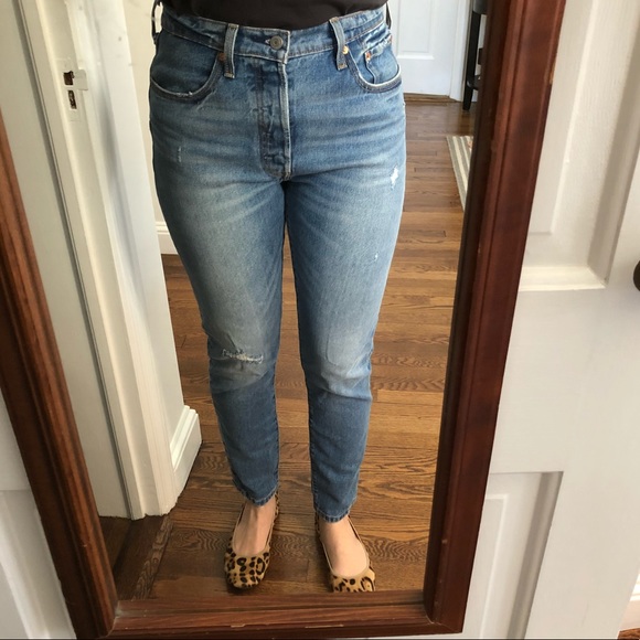 levi's 501 ultra high rise skinny
